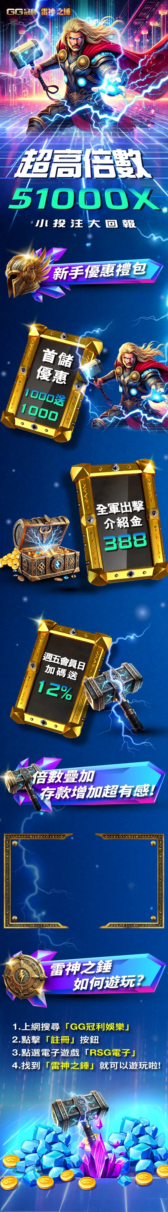 雷神之鎚 - 冠利娛樂城